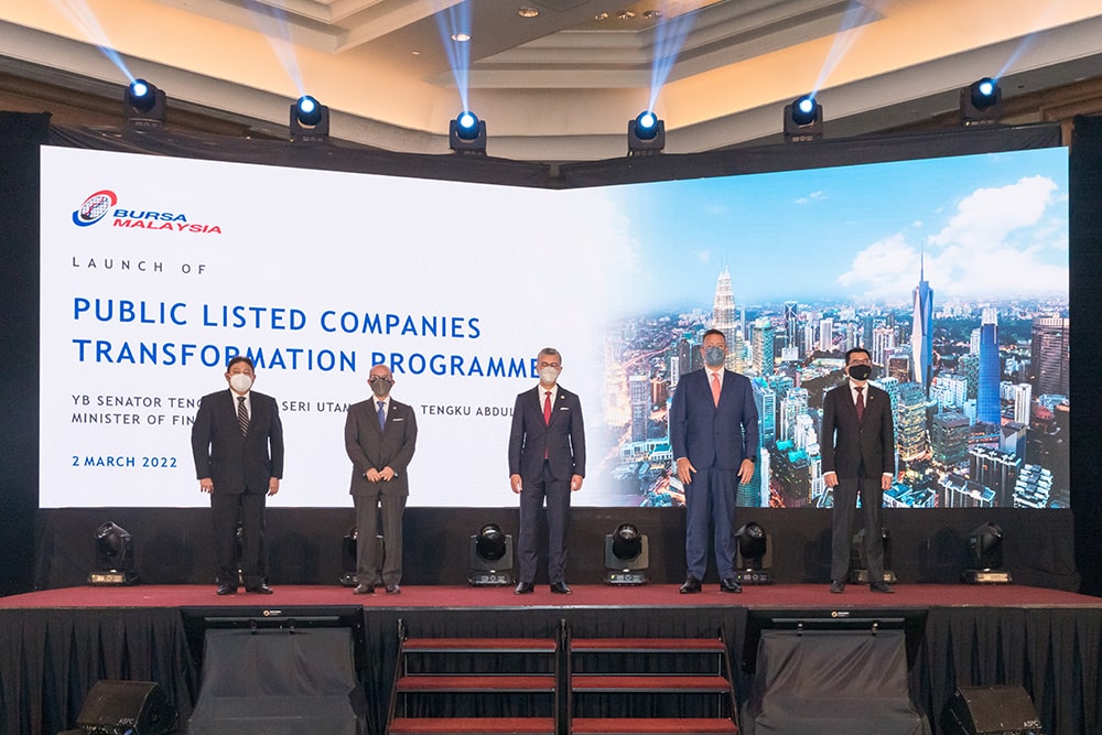 Launch of Public Listed Companies Transformation Programme Bursa Malaysia