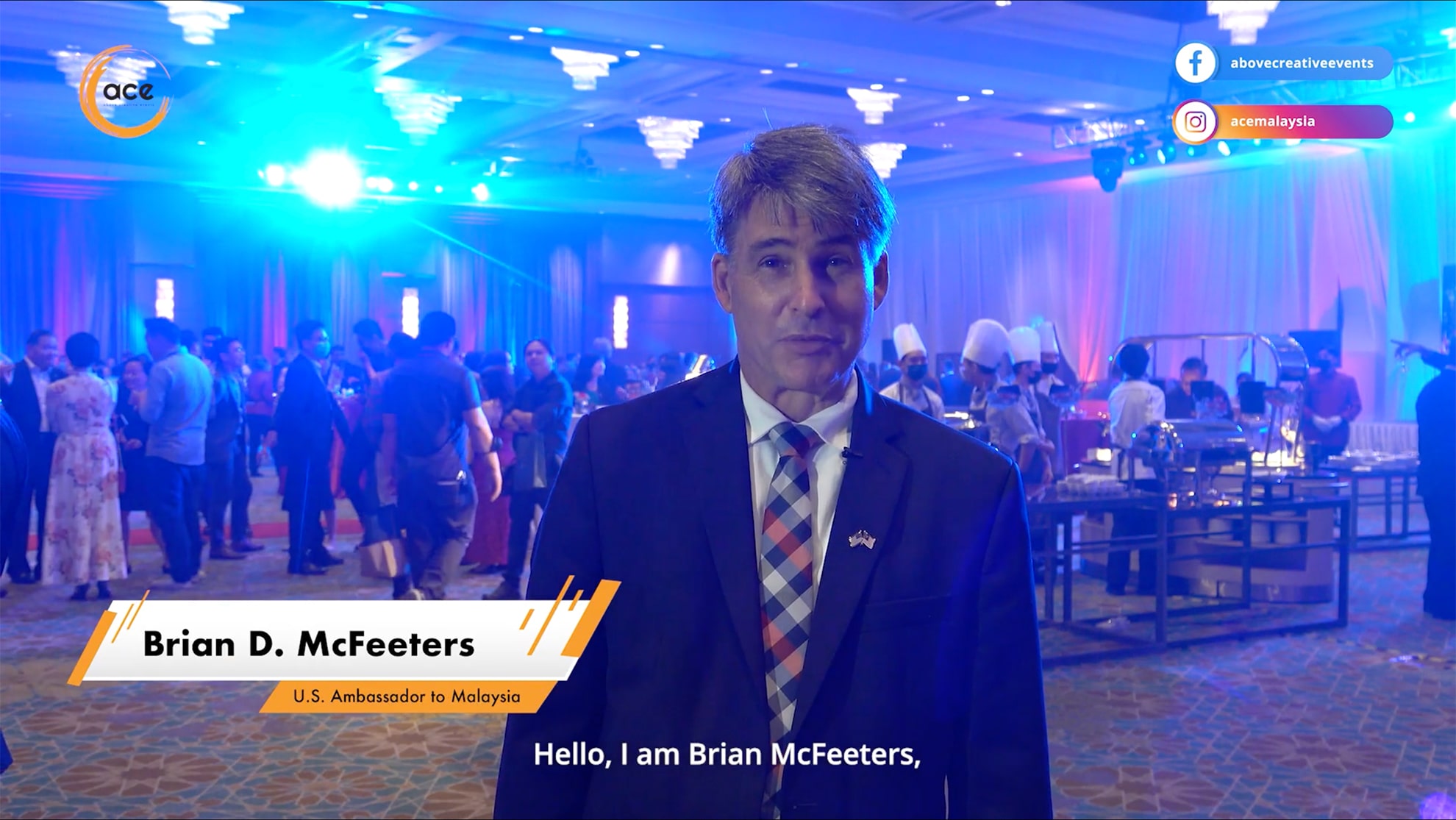 Brian D. McFeeters, U.S. Ambassador to Malaysia